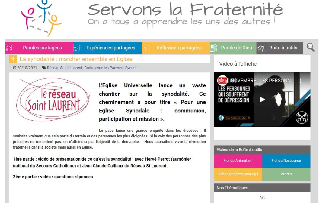 FRANCE, Servons la Fraternité