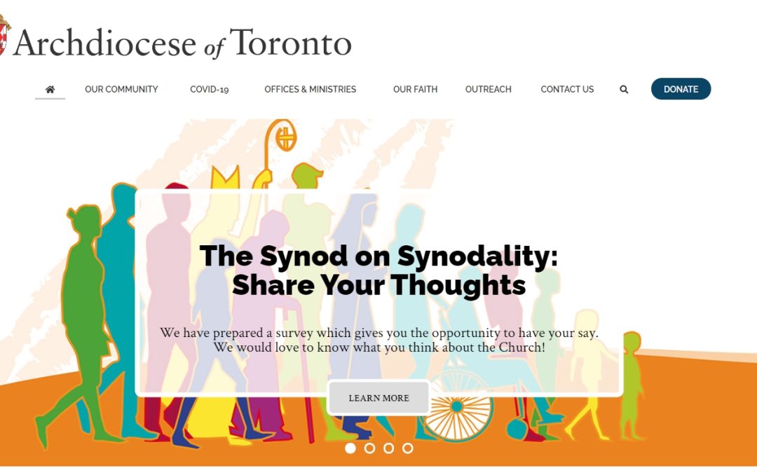 CANADA, The Synodal Process in Ontario Dioceses