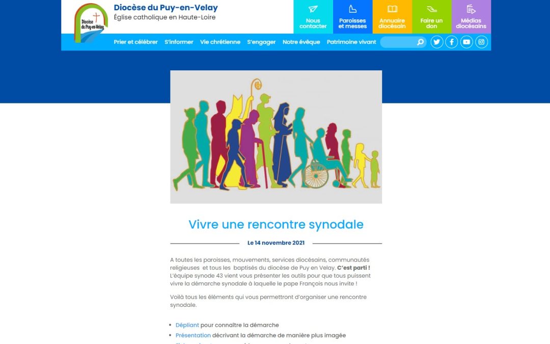 FRANCE, Diocese of Puy-en-Velay, How to live a synodal meeting