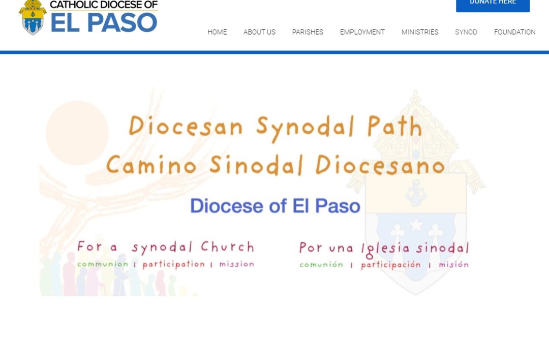 Synod – Diocese of El Paso (elpasodiocese.org)