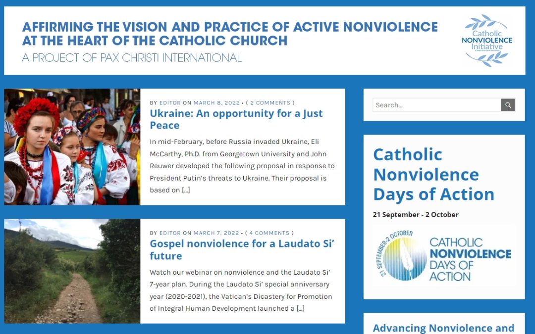 Pax Christi : Synodality and Nonviolence
