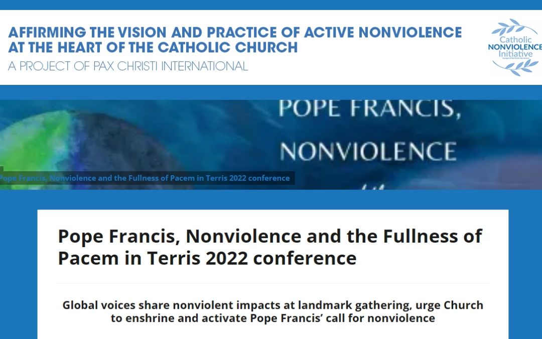 Pax Christi International and Synodality