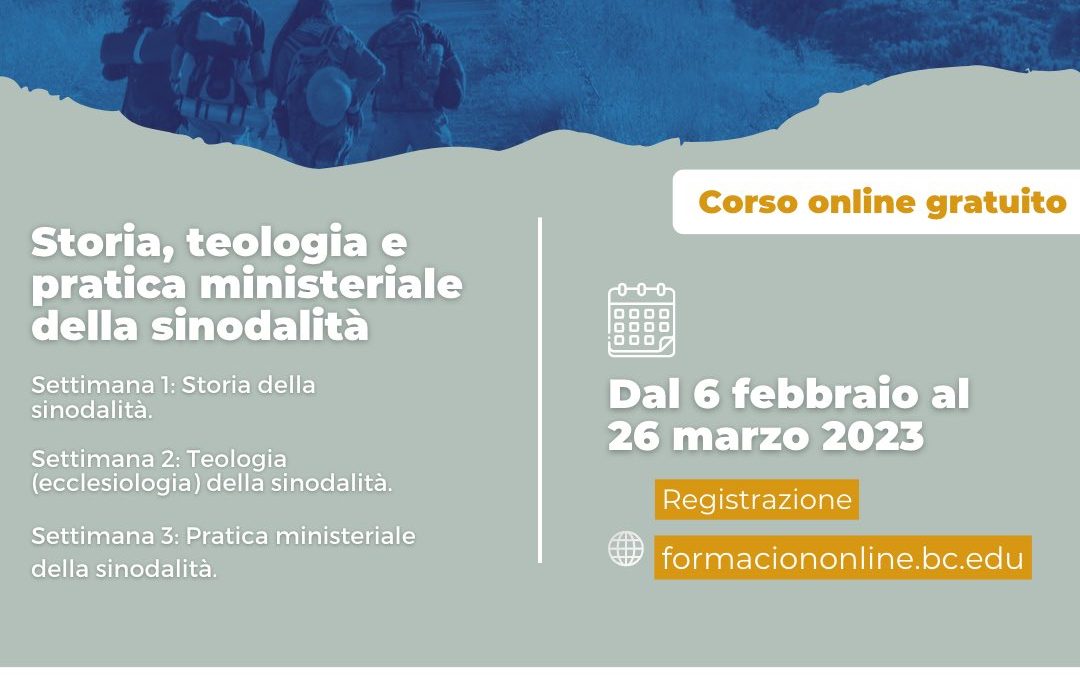 Corso intensivo (MOOC) sulla sinodalità