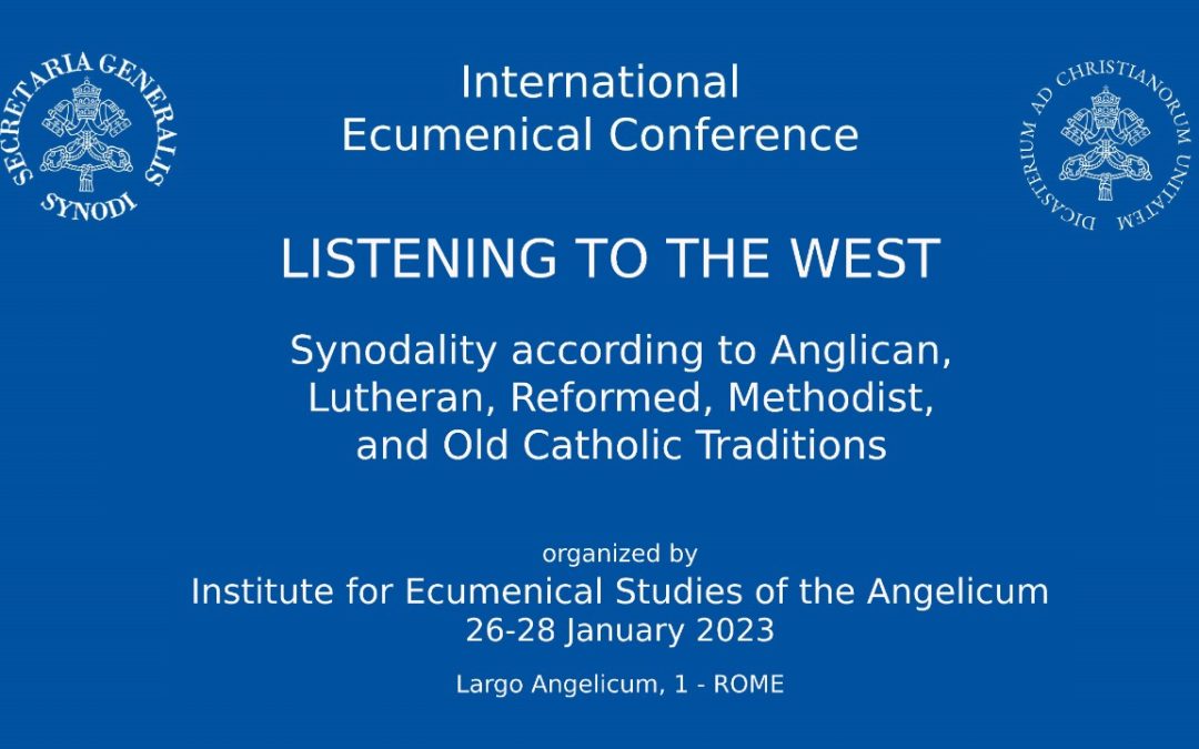 Ecumenism: Listening to the West