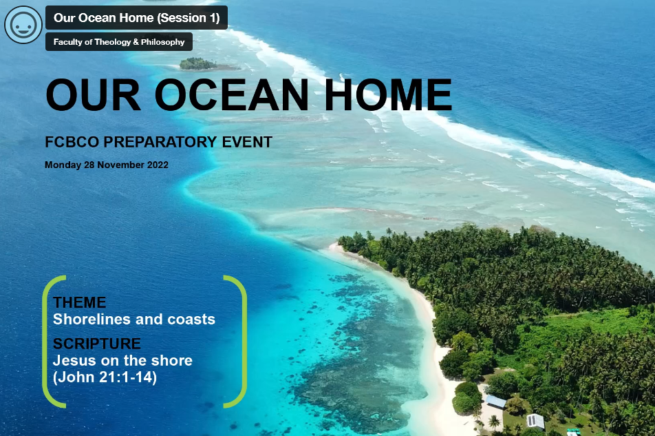 Our Ocean Home – First Online Preparatory Event