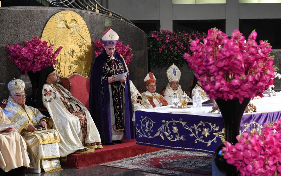 Homily of Patriarch Al-Rahi at the Opening Mass of the Continental Synodal Assembly of Middle Eastern Churches / عظة البطريرك الراعي في قدّاس افتتاح الجمعيّة السينودسيّة القاريّة لكنائس الشرق الأوسط