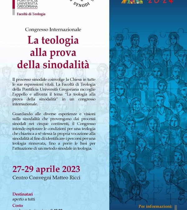 International Conference on “Theology Responding to the Challenge of Synodality”