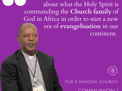 Synodal Process a Call to open the mind and heart to the Holy Spirit