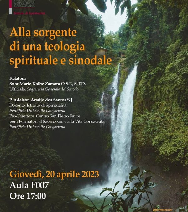 At the source of a spiritual and synodal theology