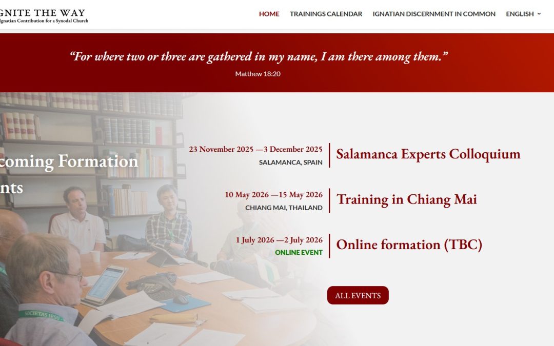 #SynodGoodPractice Jesuits (International): ‘Ignite the Way’ project to accompany discernment processes