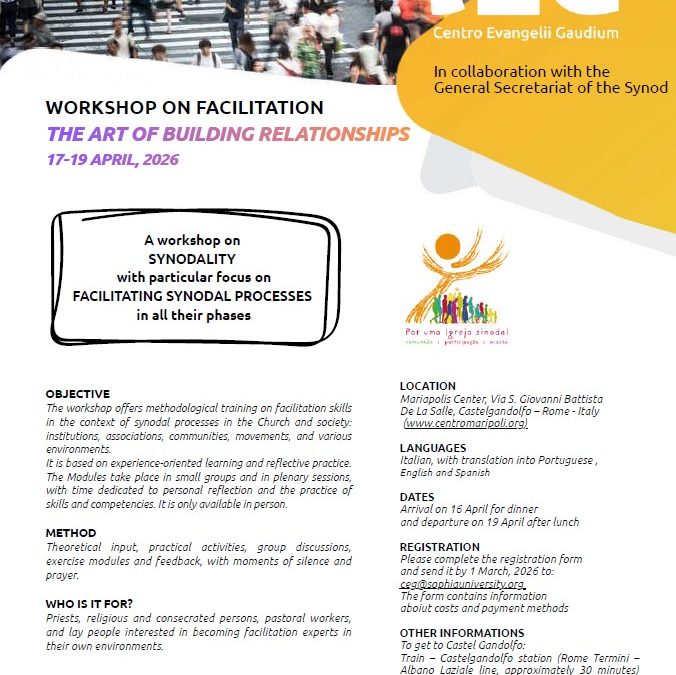 Workshop on Facilitation: the art of Building relationships