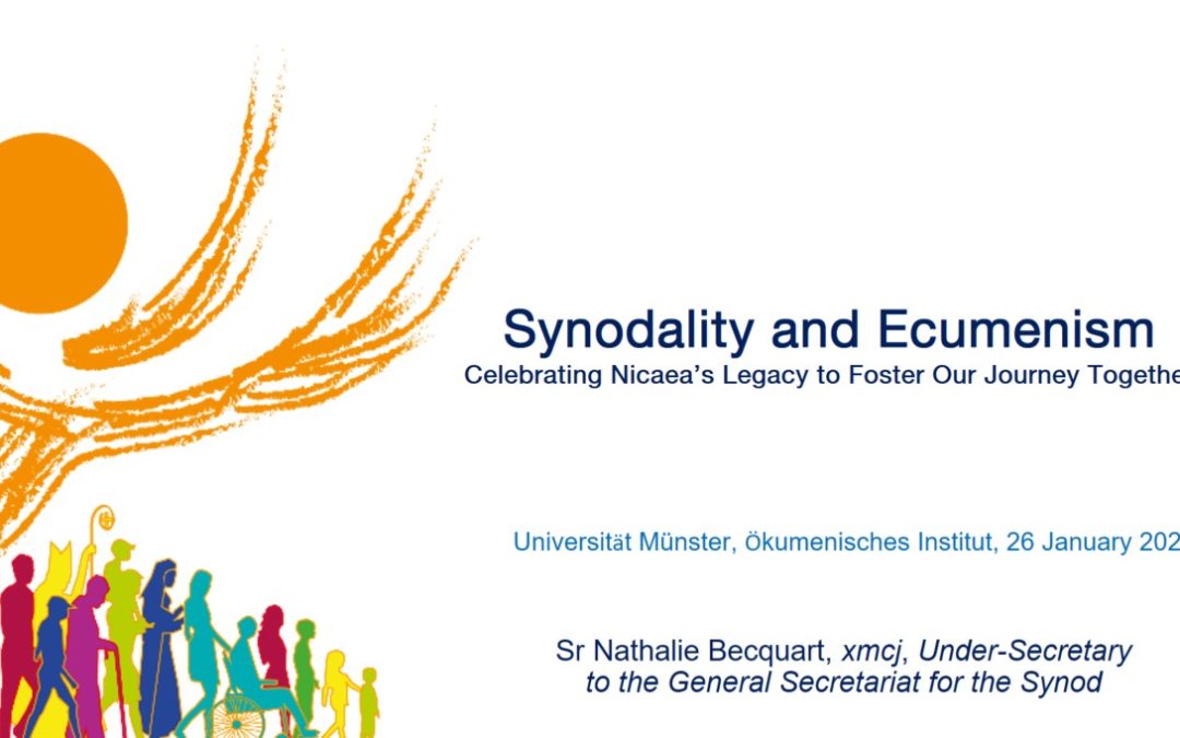 Synodality and Ecumenism: Celebrating Nicaea’s Legacy to Foster Our Journey Together.