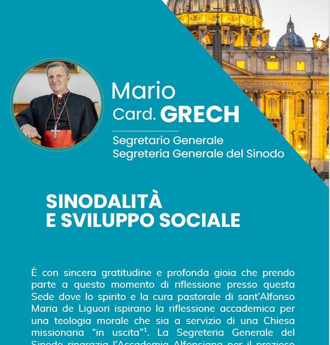 Synodality and Social Development