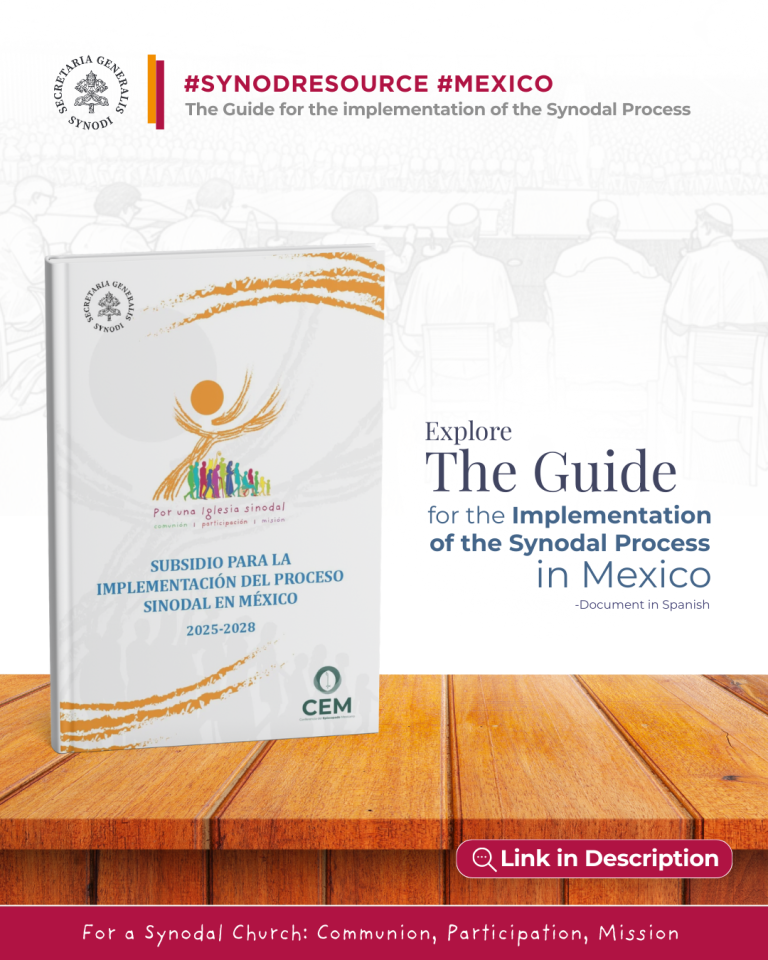 Practical resource for the implementation of the synodal process in Mexico